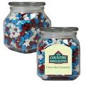 Apothecary Jar with Candy Stars - Medium